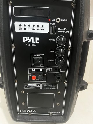 Altavoz PylePro Negro