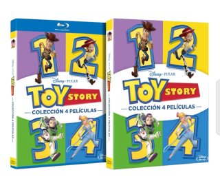 Pack Toy Story 4 Películas Blu-ray PRECINTADO 🇪🇸