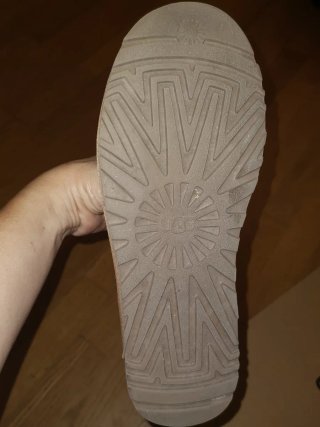 Botas UGG Classic Short Double Zip Beige Talla 39