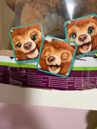 Fur Real Cubby El Oso Curioso