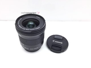 objetivos canon canon efs 10-18mm macro 0.22m/0.7ft