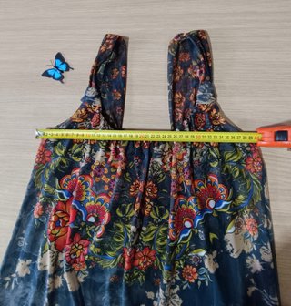 Vestido Desigual Talla M Estampado Étnico