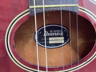 guitarra acustica ibanez ae500cw