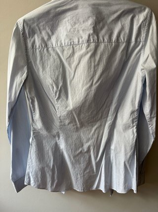 Camisa Massimo Dutti Mujer Azul