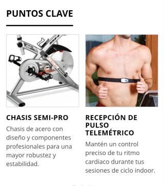 Bicicleta Spinning BH SB3 Magnetic