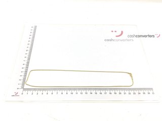 cadena oro 18k 25cm