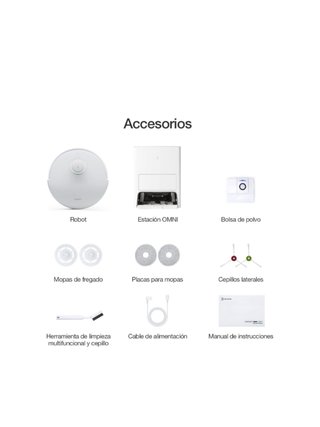 Robot aspirador y fregasuelos