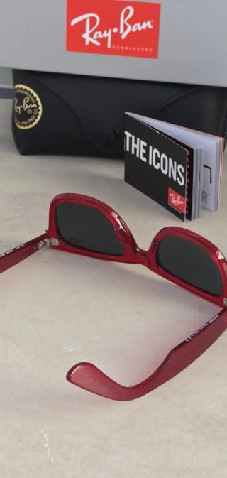 Gafas de sol Ray-Ban Wayfarer 2140 transparent red