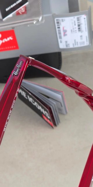 Gafas de sol Ray-Ban Wayfarer 2140 transparent red