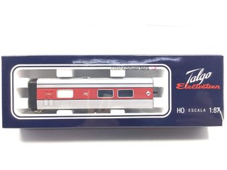 vagon escala h0 electrotren 3320 talgo iii largo recorrido coche cafeteria