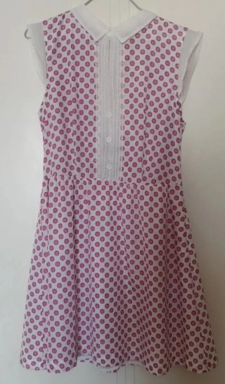 Vestido Retro Gasa estrellas Talla S
