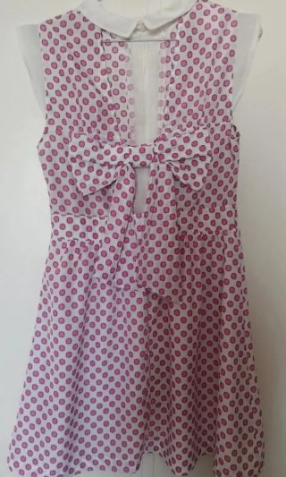 Vestido Retro Gasa estrellas Talla S