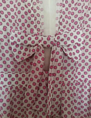 Vestido Retro Gasa estrellas Talla S