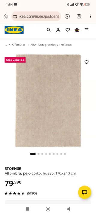2 Tappeti Ikea