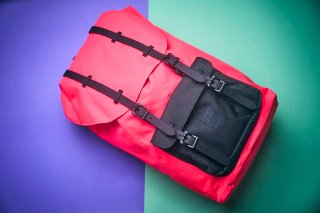 Mochila Herschel Little America Rosado Raro