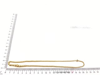 collar oro 18k 21cm