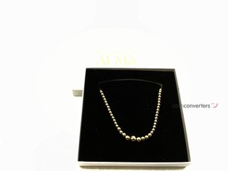 collar oro 18k 21cm