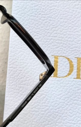 Gafas de Sol Dior CD Negras y Plateadas