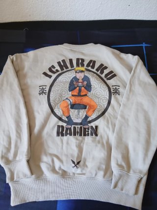 Sudadera Naruto Ichiraku Ramen Beige