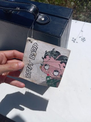 Maletín Betty Boop vintage maquillaje original