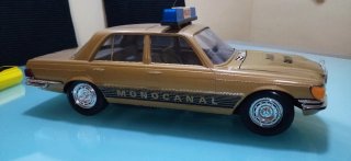 Coche Radio Control Monocanal Dorado