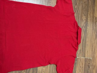 Polo Lacoste Rojo Talla M