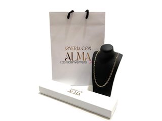 cadena oro 18k 30cm