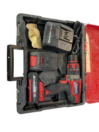 atornillador a bateria einhell te-cd 18/50 li-l