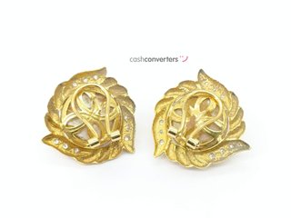 pendientes oro 18k con piedra con perla,circonita