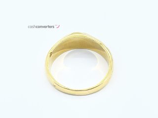 anillo oro 18k con piedra con circonita