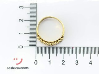 anillo oro 18k con piedra con diamante,esmeralda,rubi