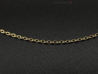 cadena oro 18k 27cm