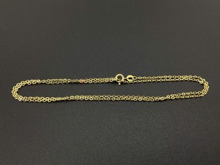 cadena oro 18k 27cm