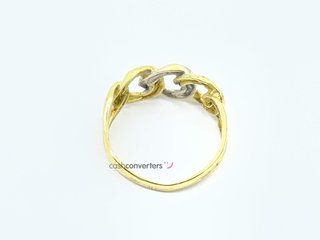 anillo oro 18k con diamante