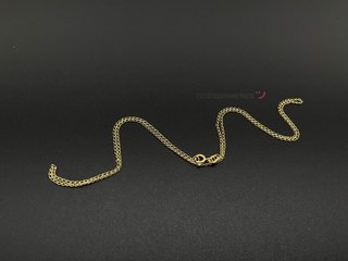 collar oro 18k 23cm