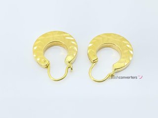pendientes oro 18k