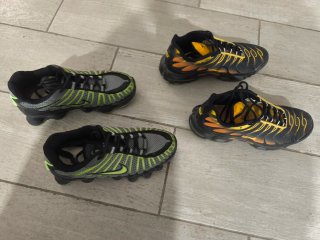 2 pares zapatillas ( marca blanca )
