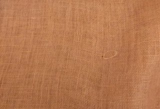 Pañuelo maxi de lino naranja