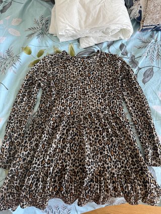 Vestido estampado leopardo
