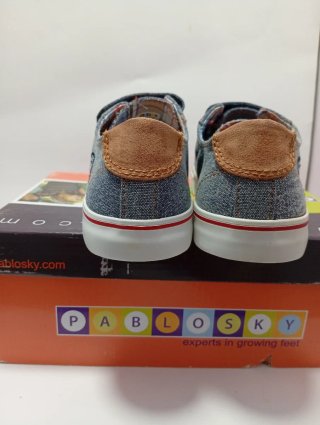 Scarpe bimbo tela jeans Pablosky nuove