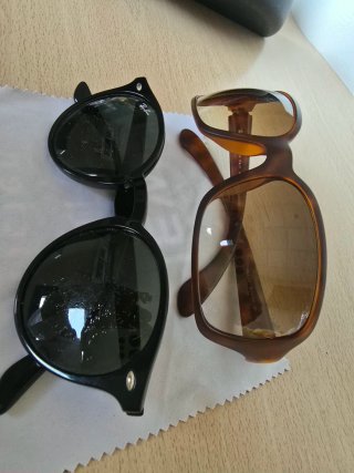 2 Gafas de Sol Ray-Ban Negras y Marrones