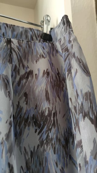 Falda MIDI gasa vintage Talla XXL (44)