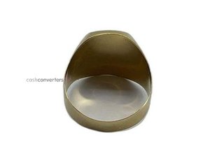 sello oro 18k con piedra con circonita t. 20 (19,1 mm)