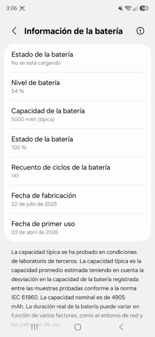Samsung A36 SM-A366B 256GB DS 5G