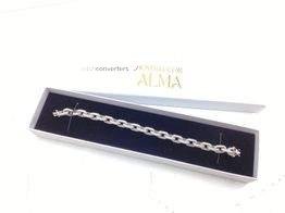pulsera plata 925mm con piedra con circonita