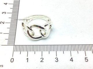 anillo plata 925mm t. 1 (13,05 mm)