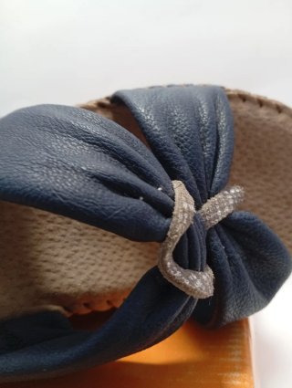 Zoccoli donna Lina blu nuovi