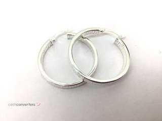 argollas plata 925mm