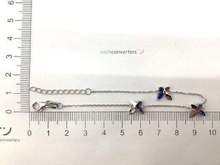 pulsera plata 925mm con piedra con circonita