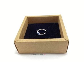 anillo plata 925mm con piedra con circonita t. 1 (13,05 mm)